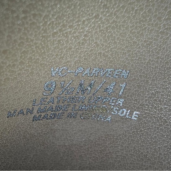 Vince Camuto Tan Perforated Ankle Booties - Picture 8 of 9